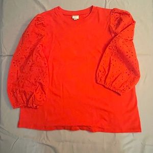 Ladie’s 3/4 Sleeve Top